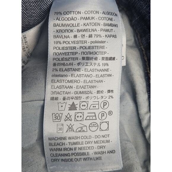 Levi’s Women's Mid Rise Classic Straight Leg Denim Jeans Stretch Size 8 (29×28) - Picture 9 of 9